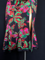 Flora print dance dress for all dances