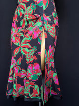 Flora print dance dress for all dances