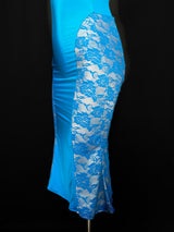 Electric blue Tango dress