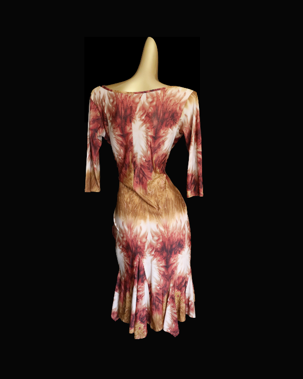 Angel skin dance dress