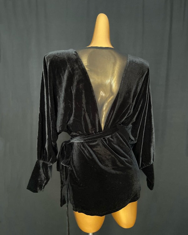 Oversized loss sleeves dance top/dress