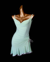 Cowl-Neck Latin/Social dance dress