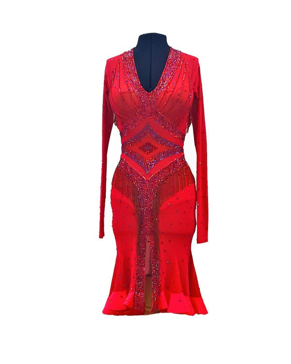 Warrior Style Latin Dance Dress